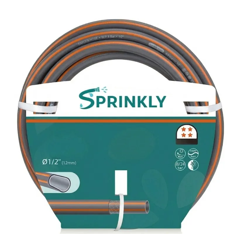 sprinkly-power-tuyau-arrosage-15-m-gris-orange-24-bar image 1