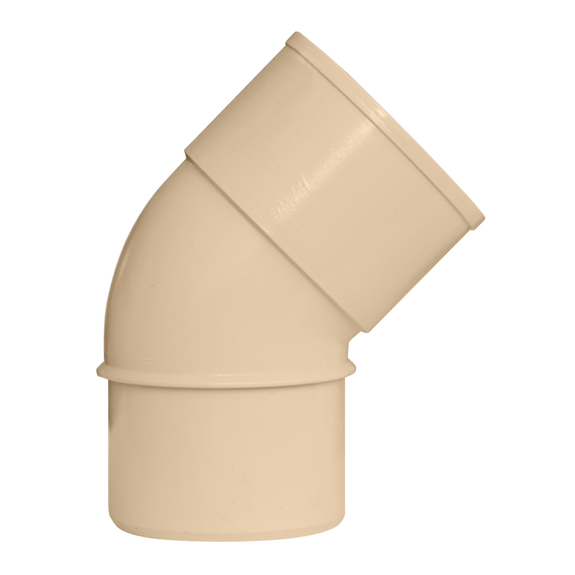jardibric-coude-goutti-re-45-80-sable-m-le-femelle-pvc image 1