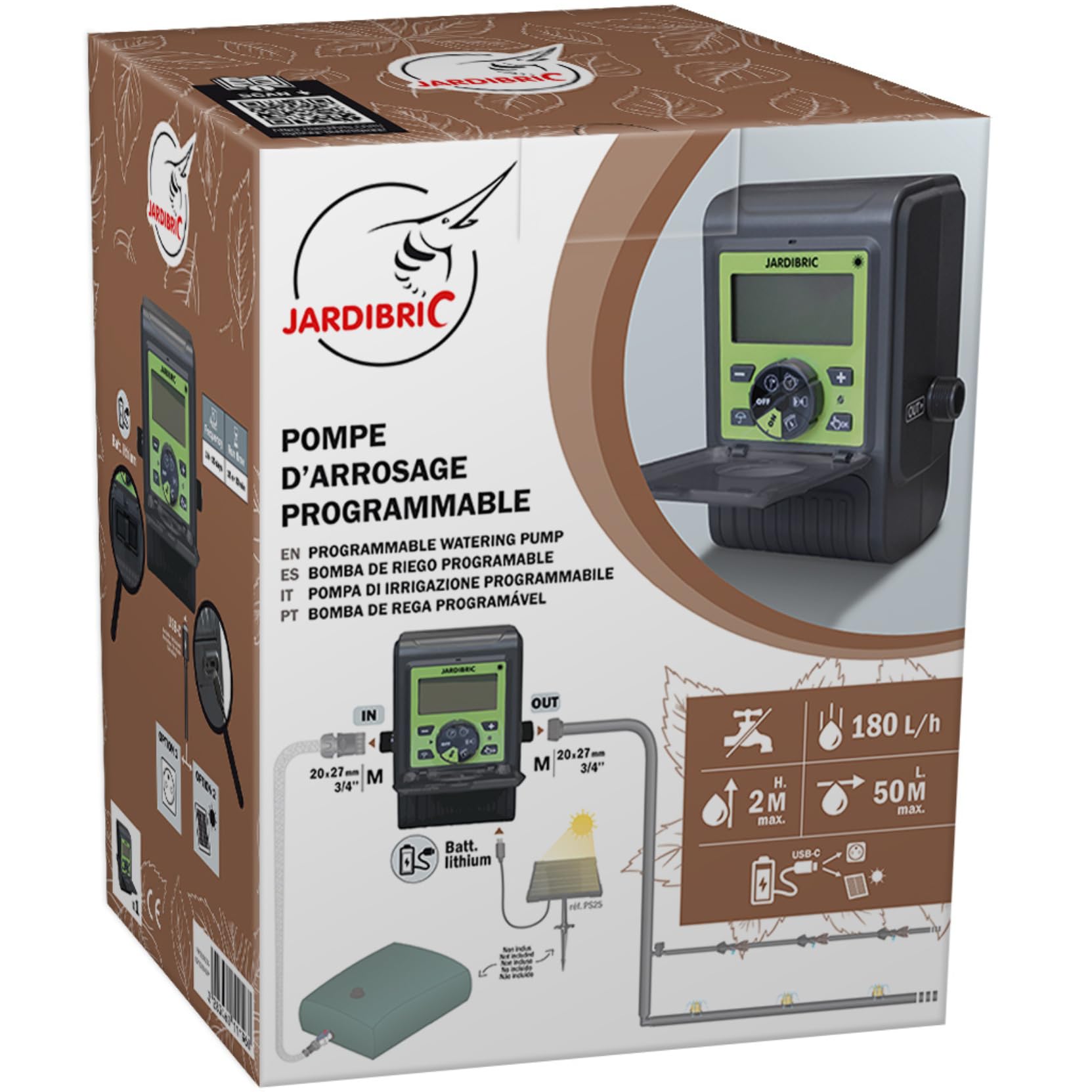 jardibric-pompe-r-cup-rateur-eau-programmable-180-l-h-batterie-usb image 8