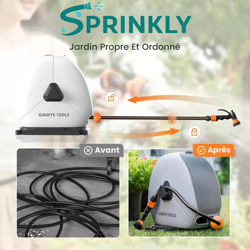 sprinkly-compacto-25m-enrouleur-tuyau-arrosage-25-m-automatique image 3
