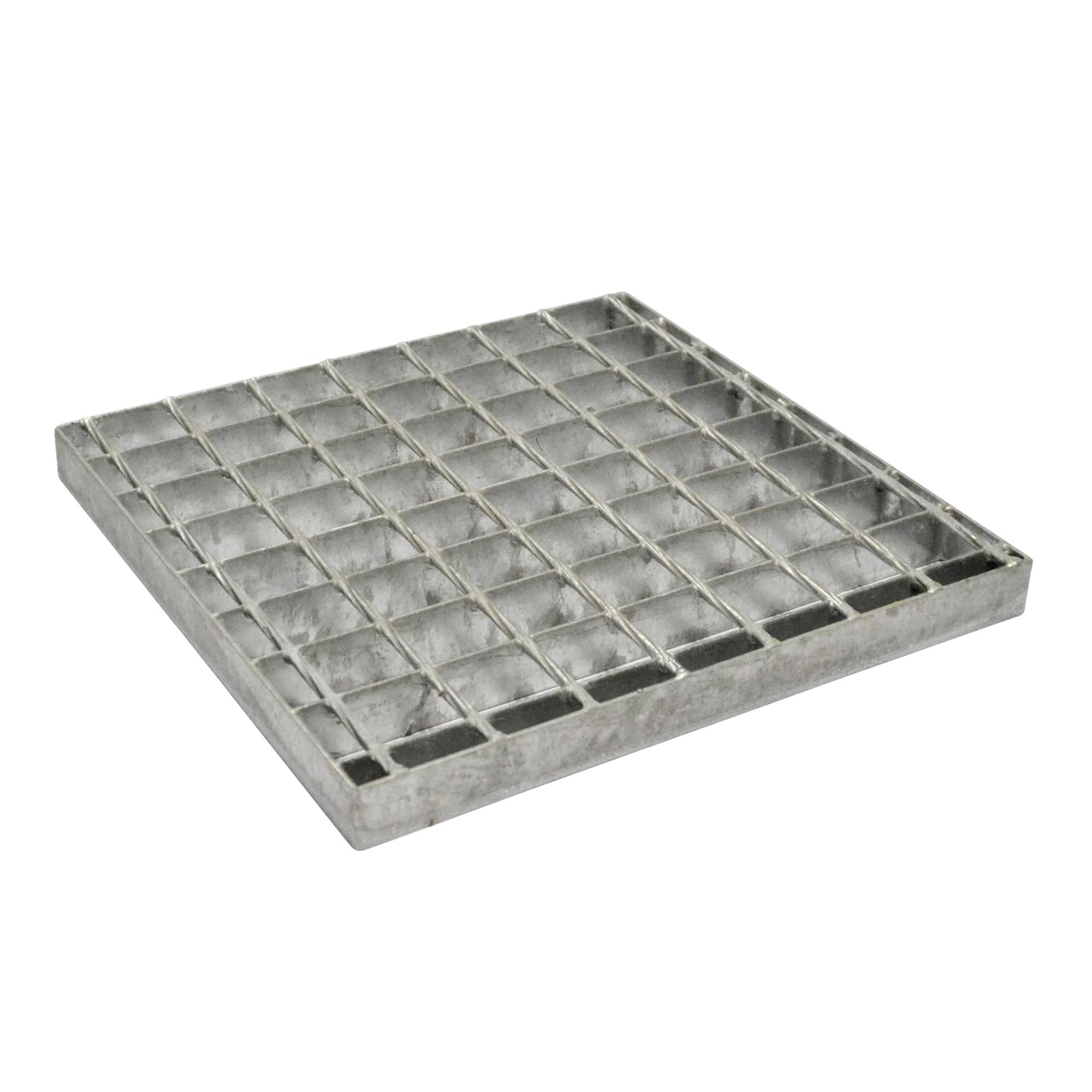 jardibric-grille-caillebotis-40x40-cm-acier-galvanis-cadre image 2