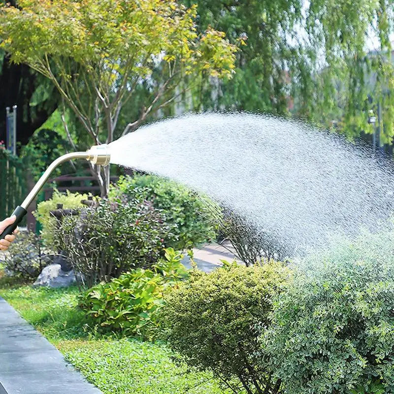 sprinkly-lance-d-arrosage-avec-pomme-lance-jardin-gris-45-cm image 2