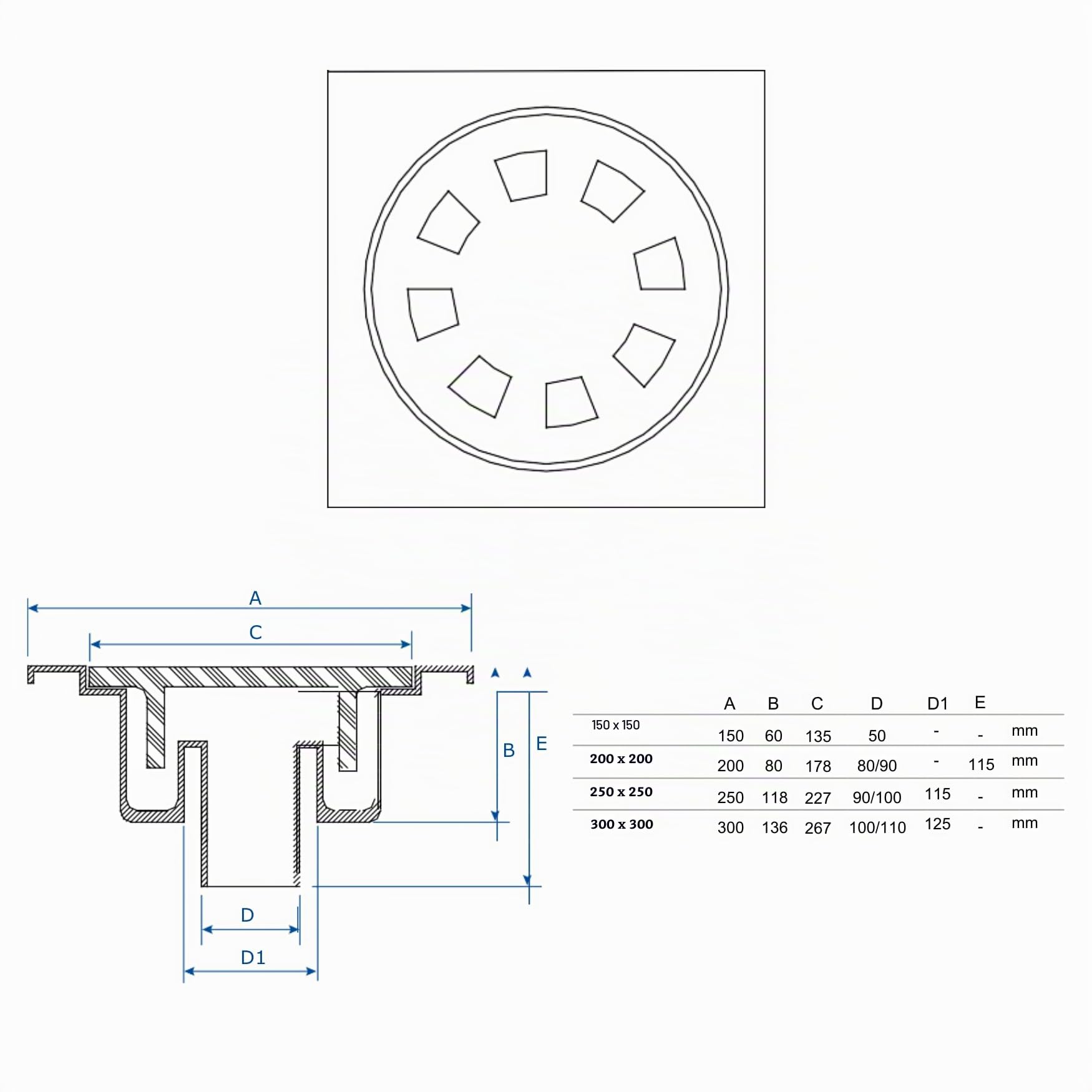 jardibric-siphon-de-cour-200x200-mm-sable-anti-odeur image 1