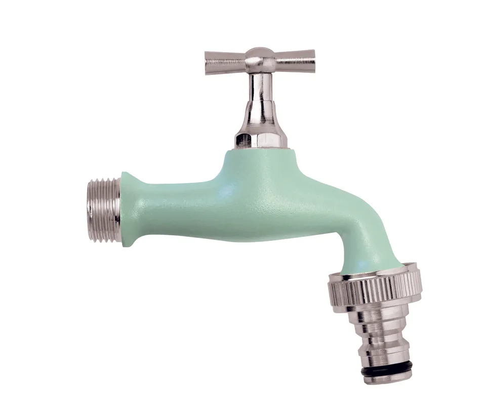 colortap-aquajet-995-slv-robinet-jardin-laiton-vert-sauge image 1