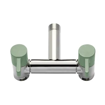 colortap-142-khk-robinet-double-jardin-kaki-1-2-3-4 image 1
