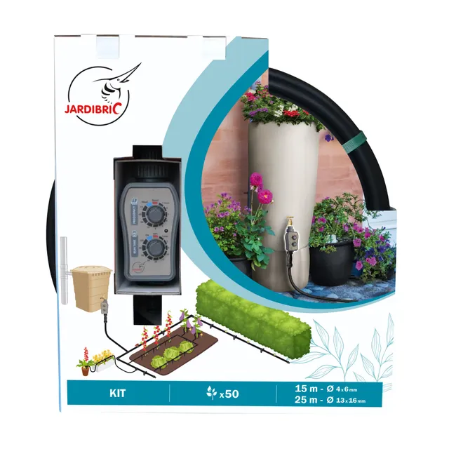 jardibric-kit-goutte-goutte-25-m-0-bar-50-goutteurs image 1