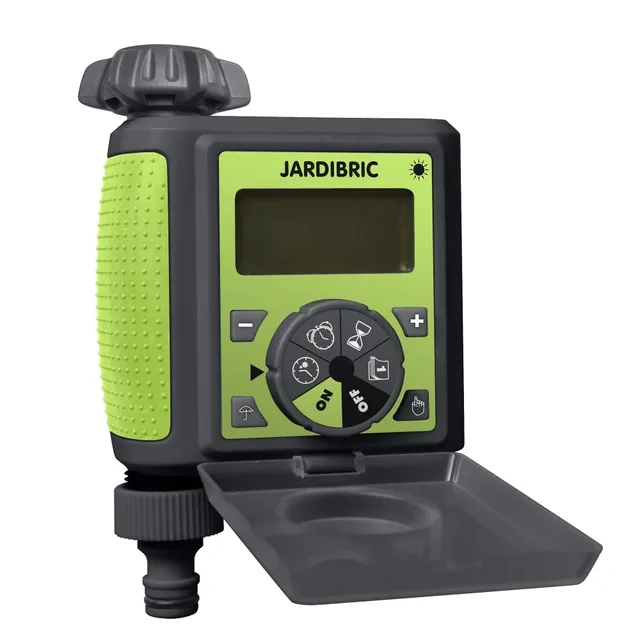 jardibric-08123-programmateur-digital-noir-arrosage-robinet image 1