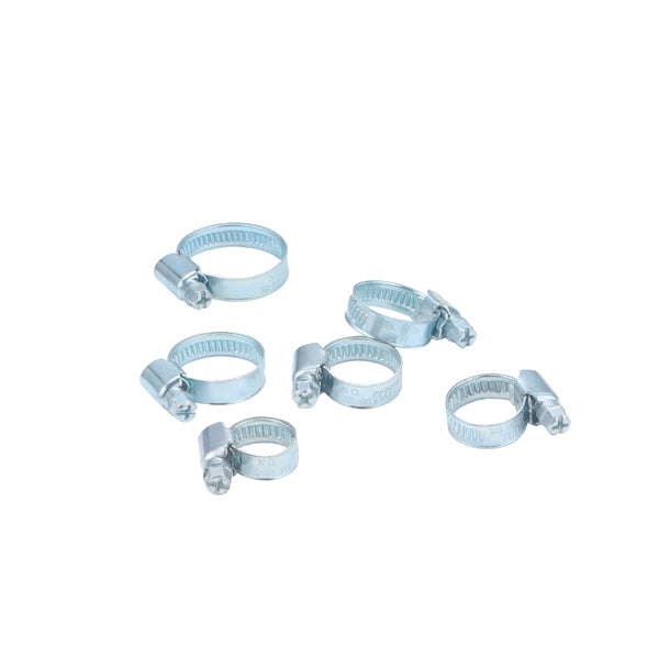 aroz-collier-de-serrage-assortiment-6-colliers-acier-zingu-9-mm image 1