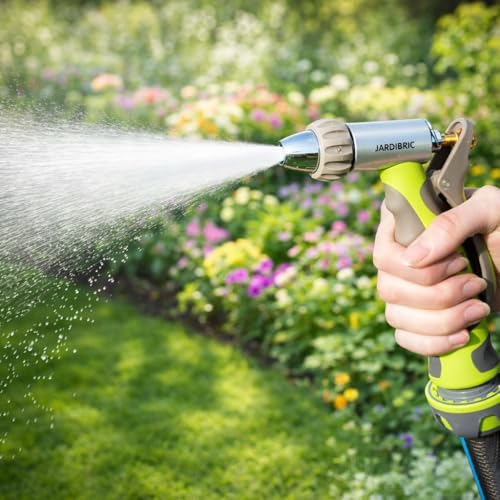 jardibric-pistolet-arrosage-m-tal-gain-jet-r-glable-jardin image 5