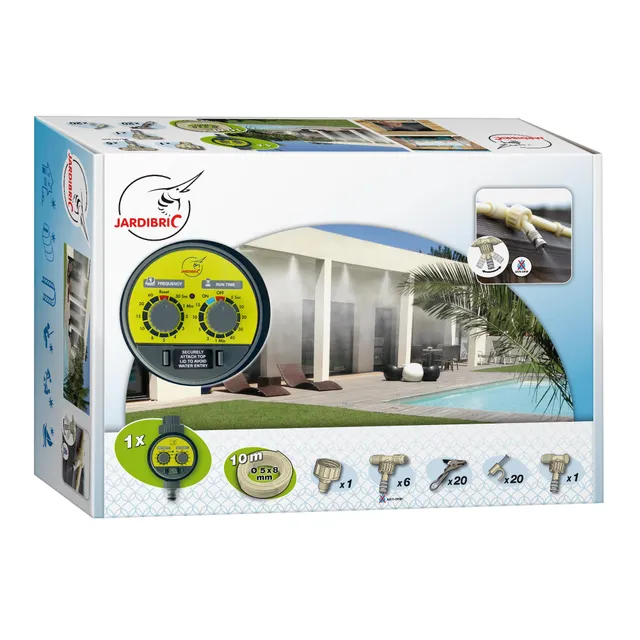 jardibric-brumisation-bru071-kit-brumisation-10-m-temporisateur image 1