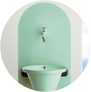 colortap-aquapoint-wall-412-grt-fontaine-murale-jardin-grise image 1