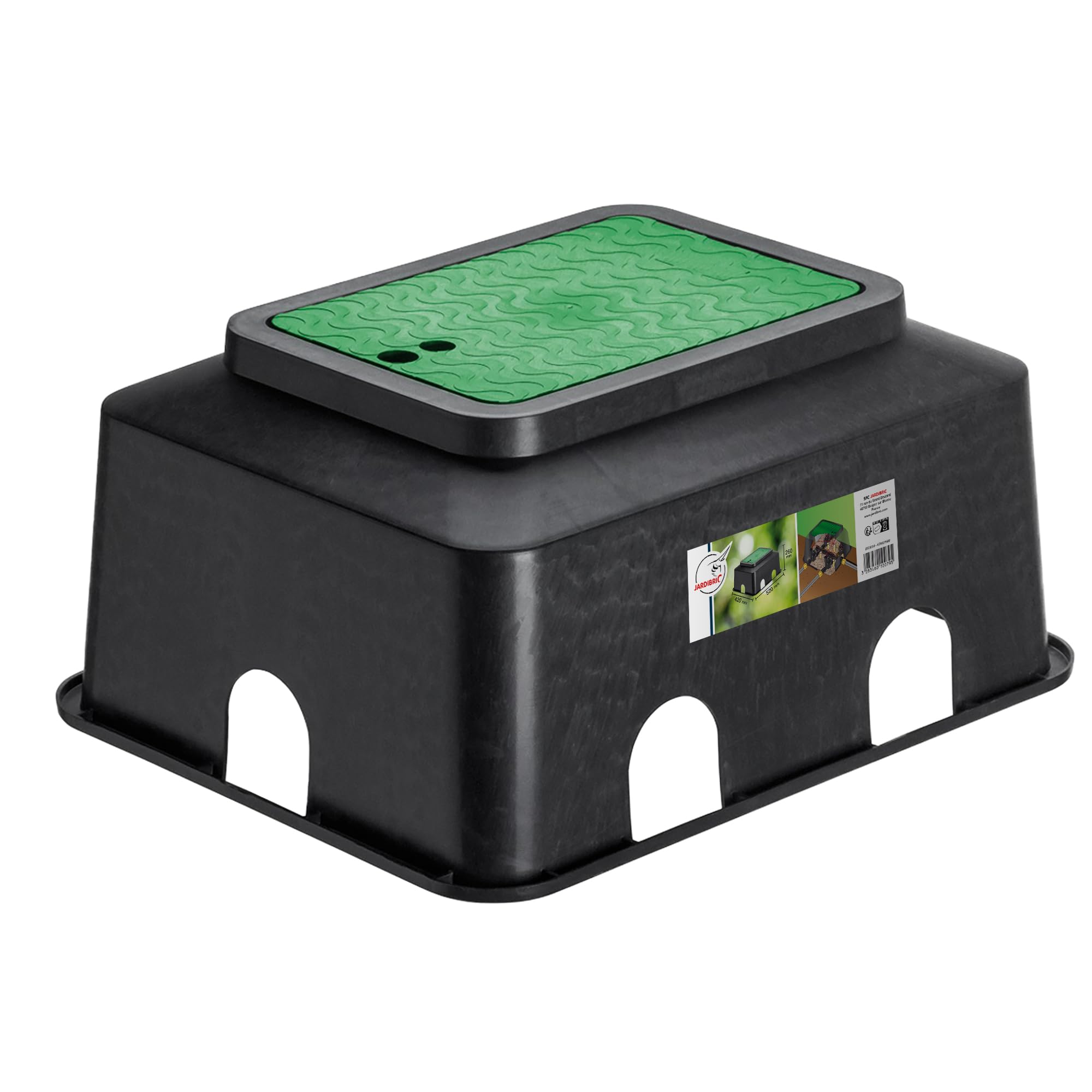 jardibric-arrosage-enterr-regard-rectangulaire-4-vannes image 1