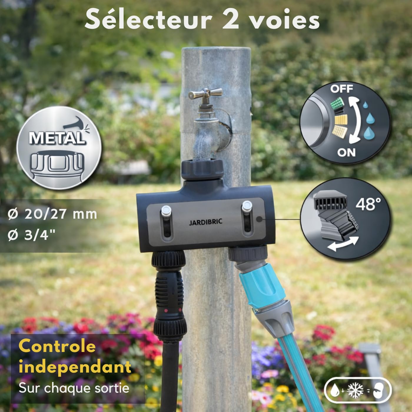 jardibric-s-lecteur-arrosage-2-voies-20x27-r-partiteur-m-tal image 2
