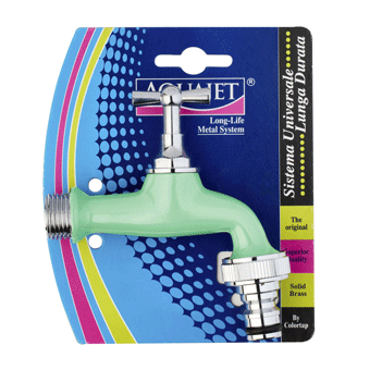 colortap-aquajet-995-slv-robinet-jardin-laiton-vert-sauge image 2