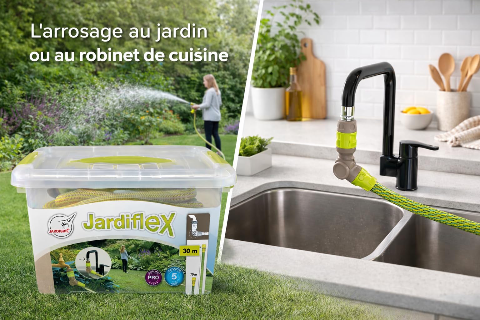 jardibric-tuyau-arrosage-extensible-10-30-m-kit-7-jets-r-tractable image 2