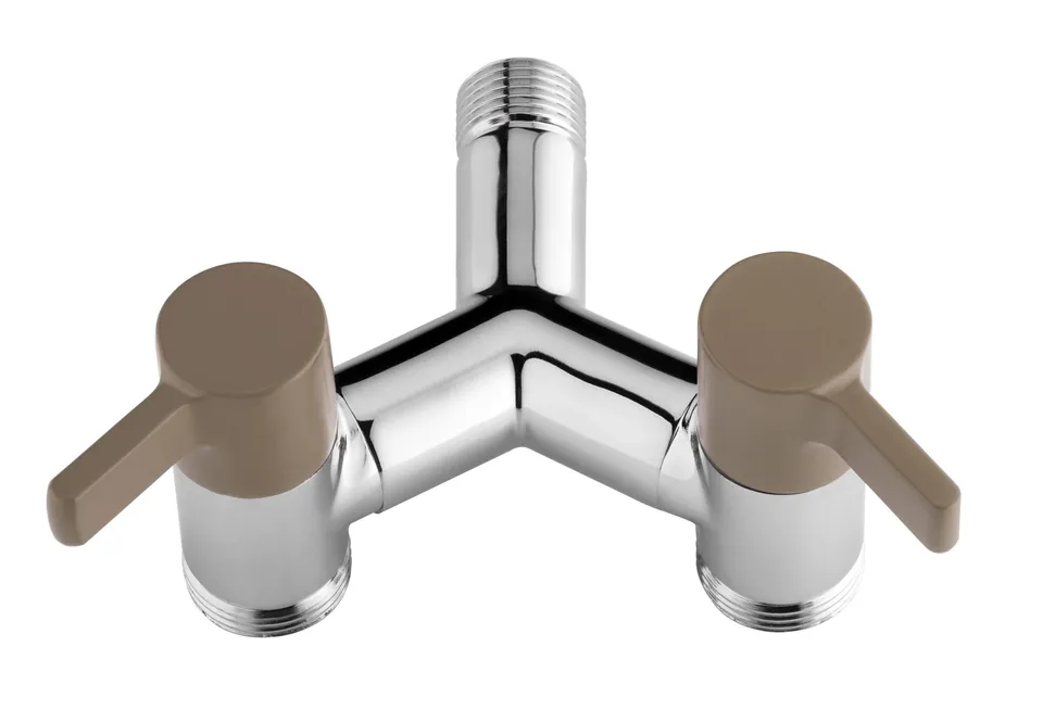 colortap-aquajet-145-grt-robinet-double-y-gris-1-2-3-4 image 1