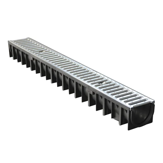 jardibric-caniveau-1-m-a15-100-mm-grille-acier-galvanis image 1