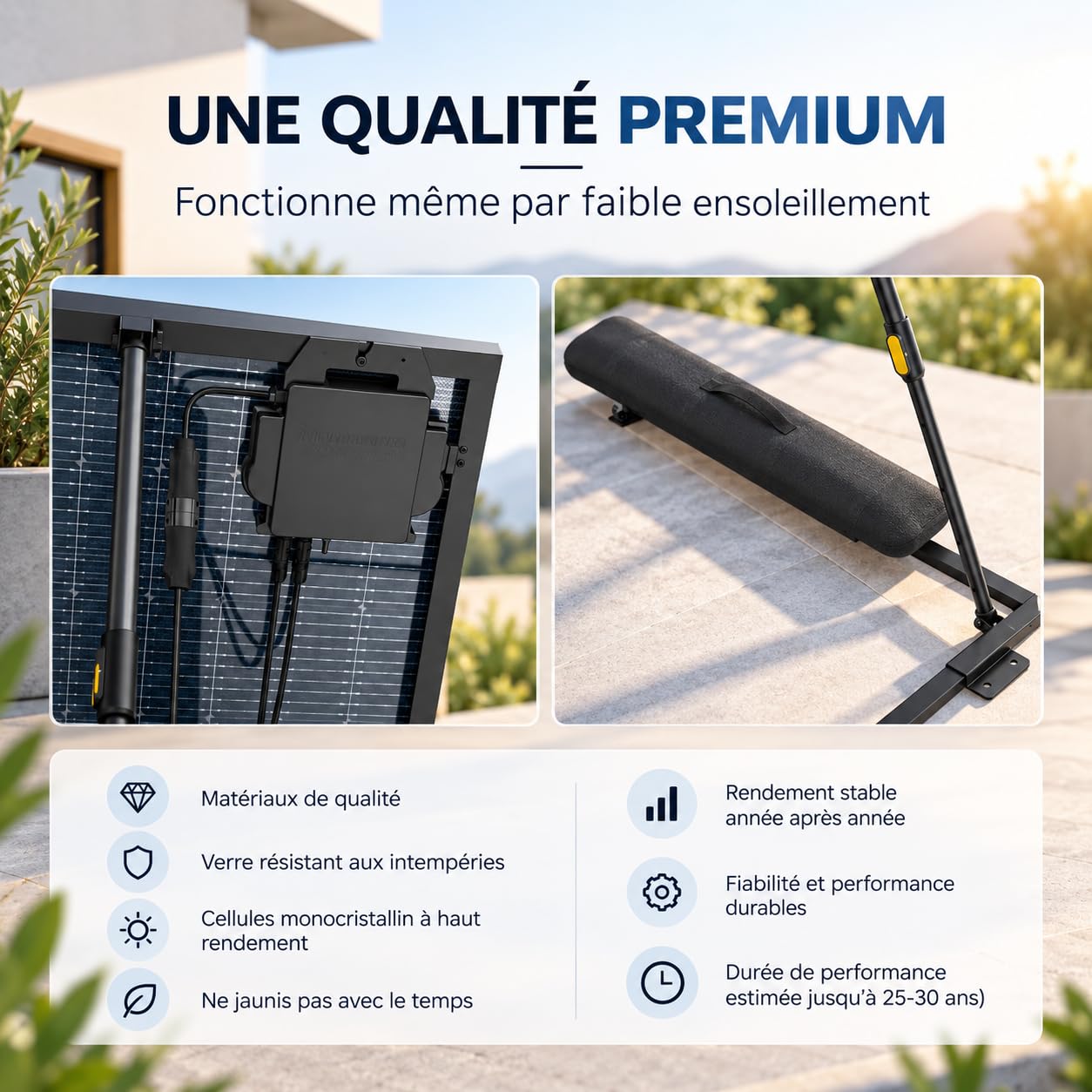 jardibric-kit-panneau-solaire-400w-plug-play-monocristallin-220v image 2