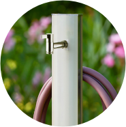 colortap-aquapoint-steelo-borne-fontaine-sol-chrome image 1