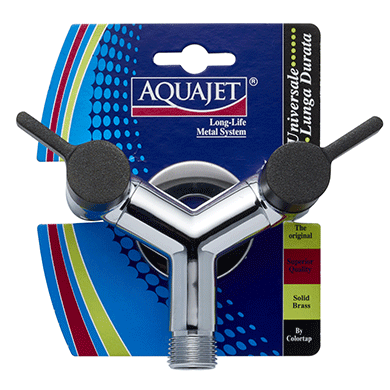 colortap-aquajet-145-blk-robinet-y-double-noir-jardin image 4