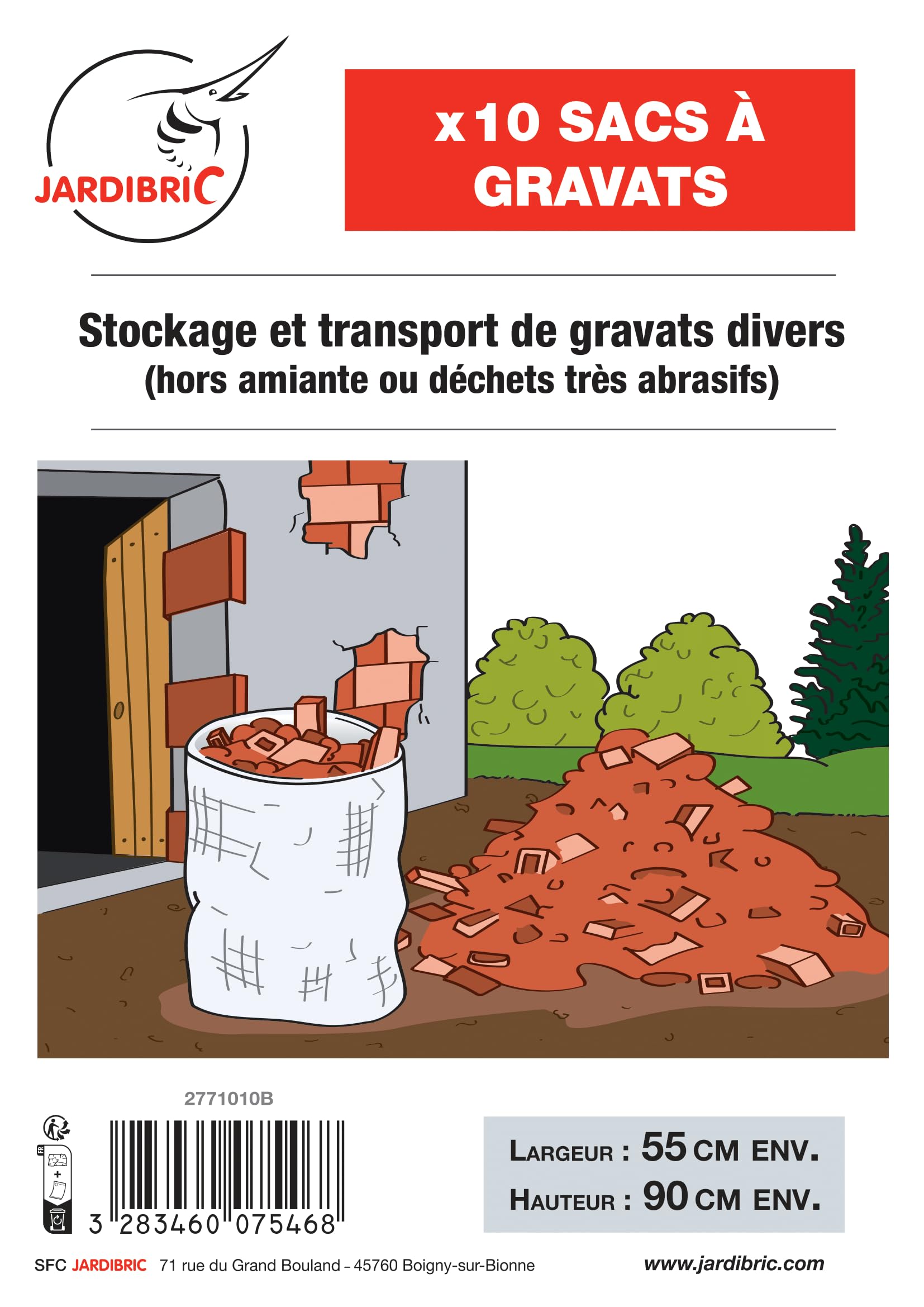 jardibric-sacs-gravats-blancs-75l-lot-de-10-fond-cousu image 2