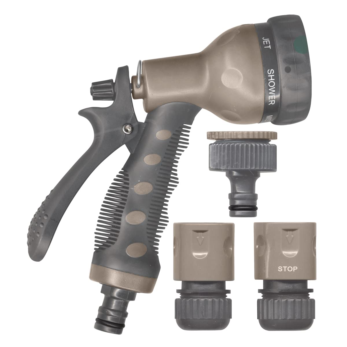 jardibric-sdb30-set-pistolet-gain-7-jets-taupe-15-mm image 1