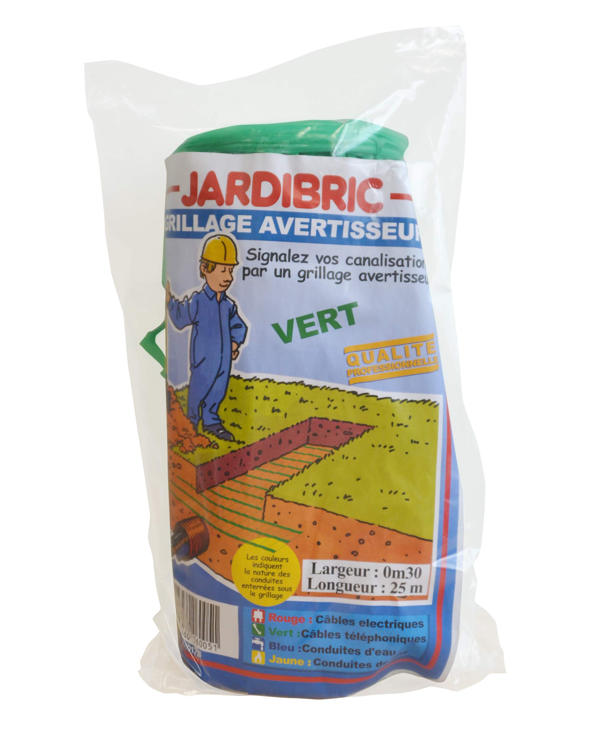 jardibric-grillage-avertisseur-vert-0-3-x-25-m-t-l-com image 2
