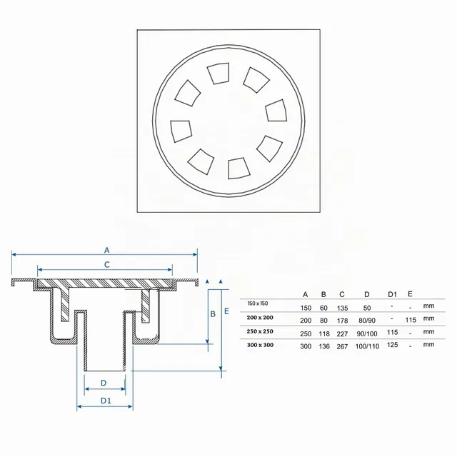 jardibric-siphon-de-cour-200x200-mm-sable-anti-odeur image 1