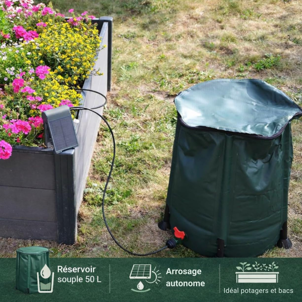 jardibric-kit-arrosage-solaire-autonome-50-l-programmable image 1