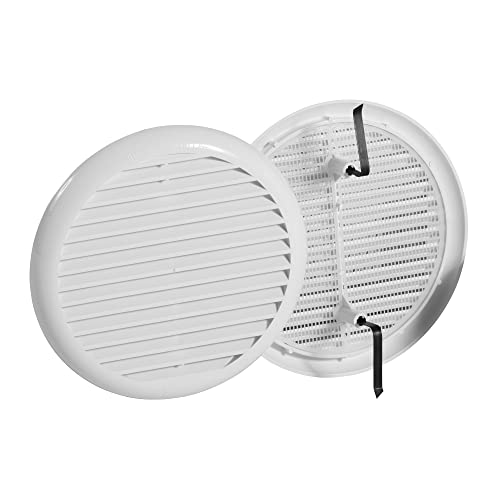 jardibric-grille-ventilation-ronde-140-blanche-moustiquaire image 3