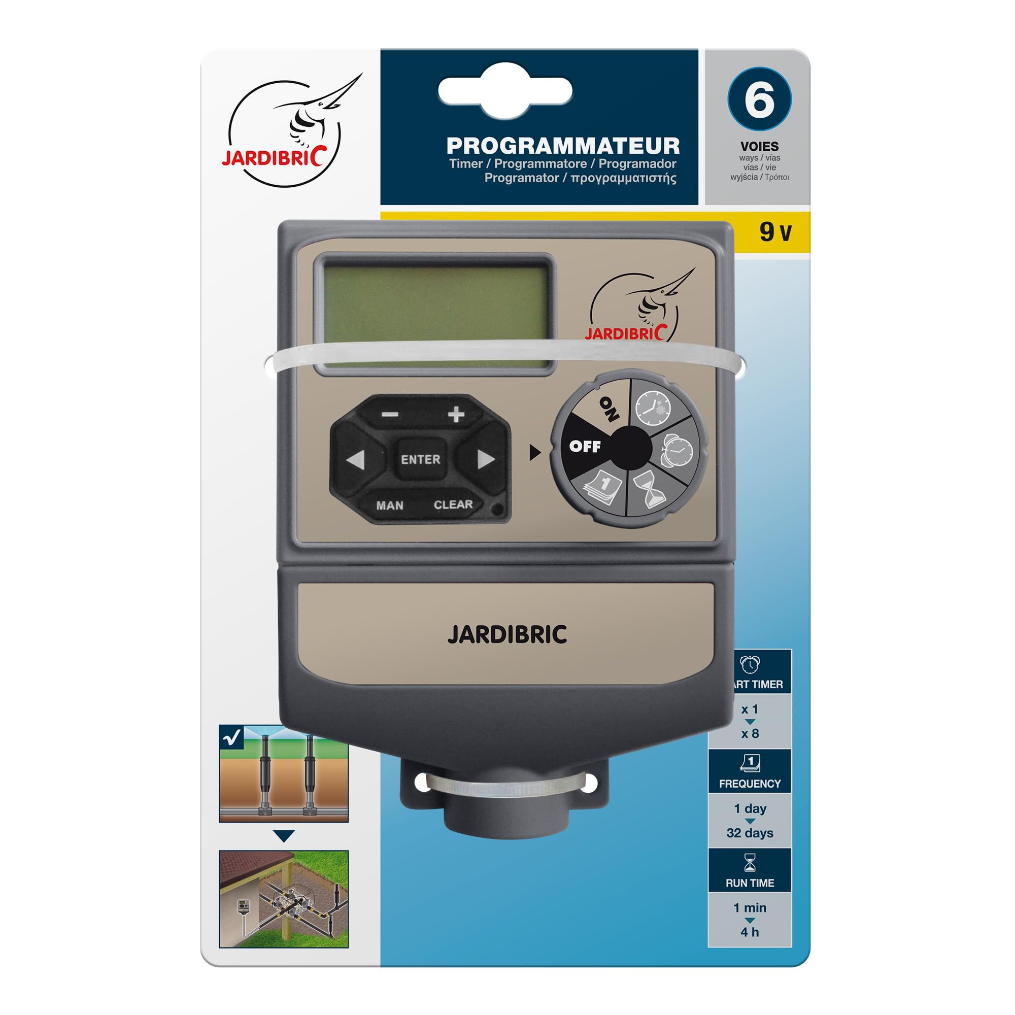 jardibric-programmation-programmateur-arrosage-9v-6-voies-2-programmes image 8