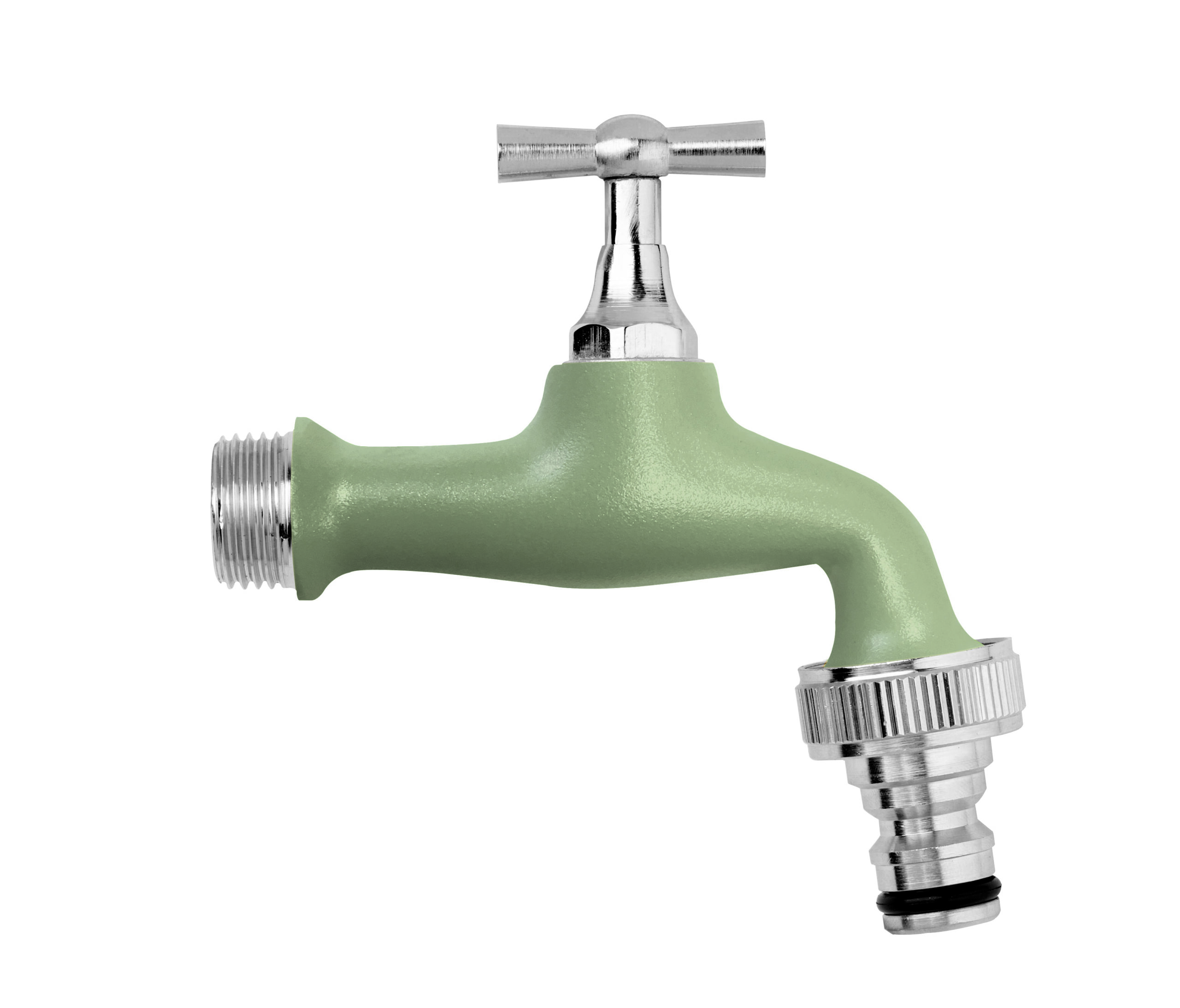 colortap-aquajet-995-khk-robinet-jardin-laiton-vert-kaki-1-2 image 1