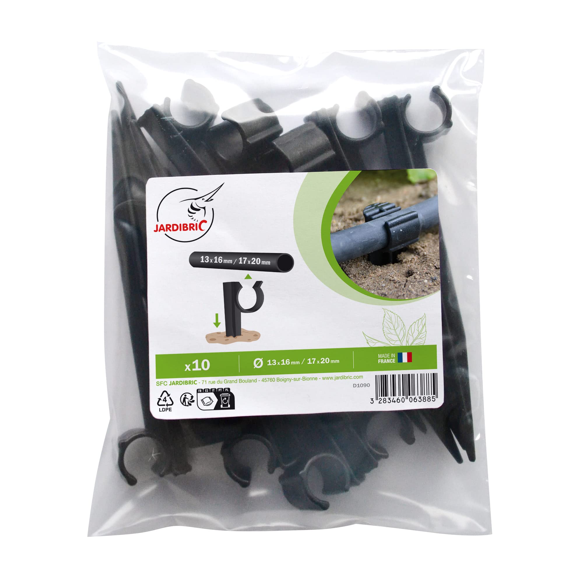 jardibric-piquets-tuyau-goutte-goutte-16-mm-lot-de-10 image 5