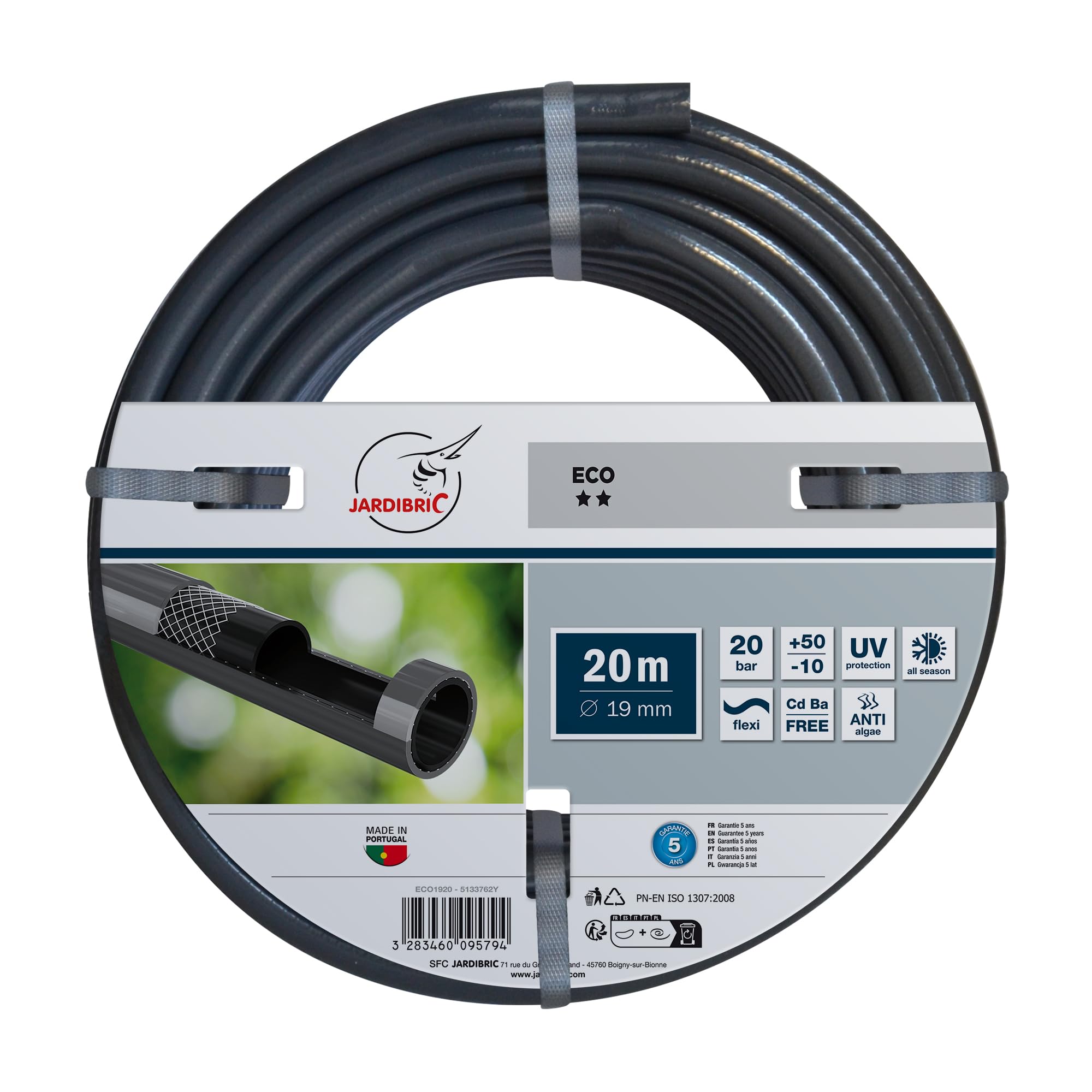 jardibric-arrosage-de-surface-tuyau-guip-eco-19-mm-20-m-grand-d-bit image 1