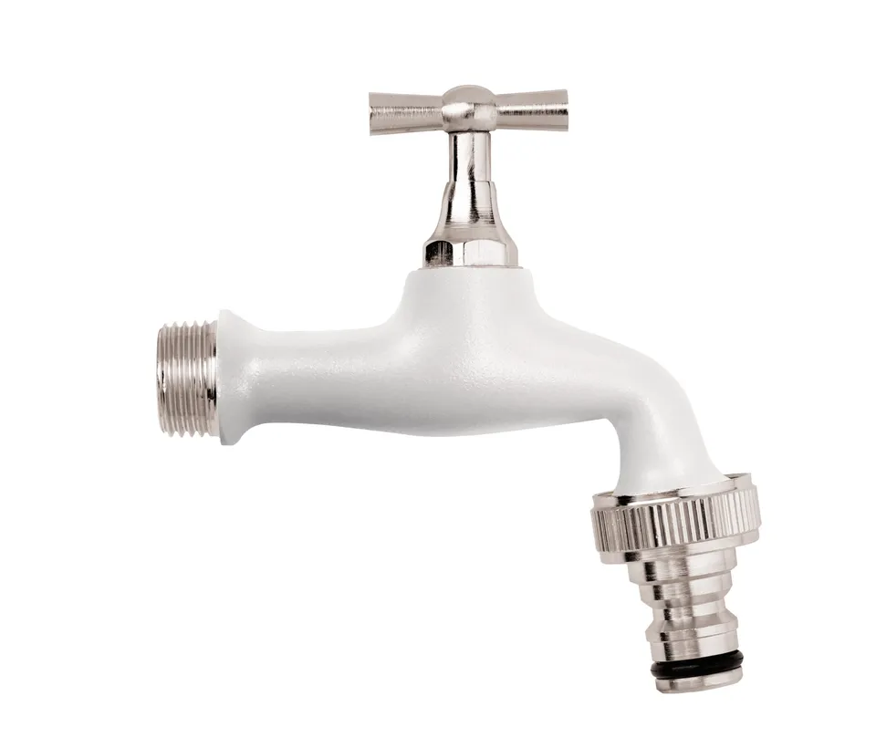 colortap-aquajet-995-wht-robinet-jardin-laiton-blanc-1-2 image 1