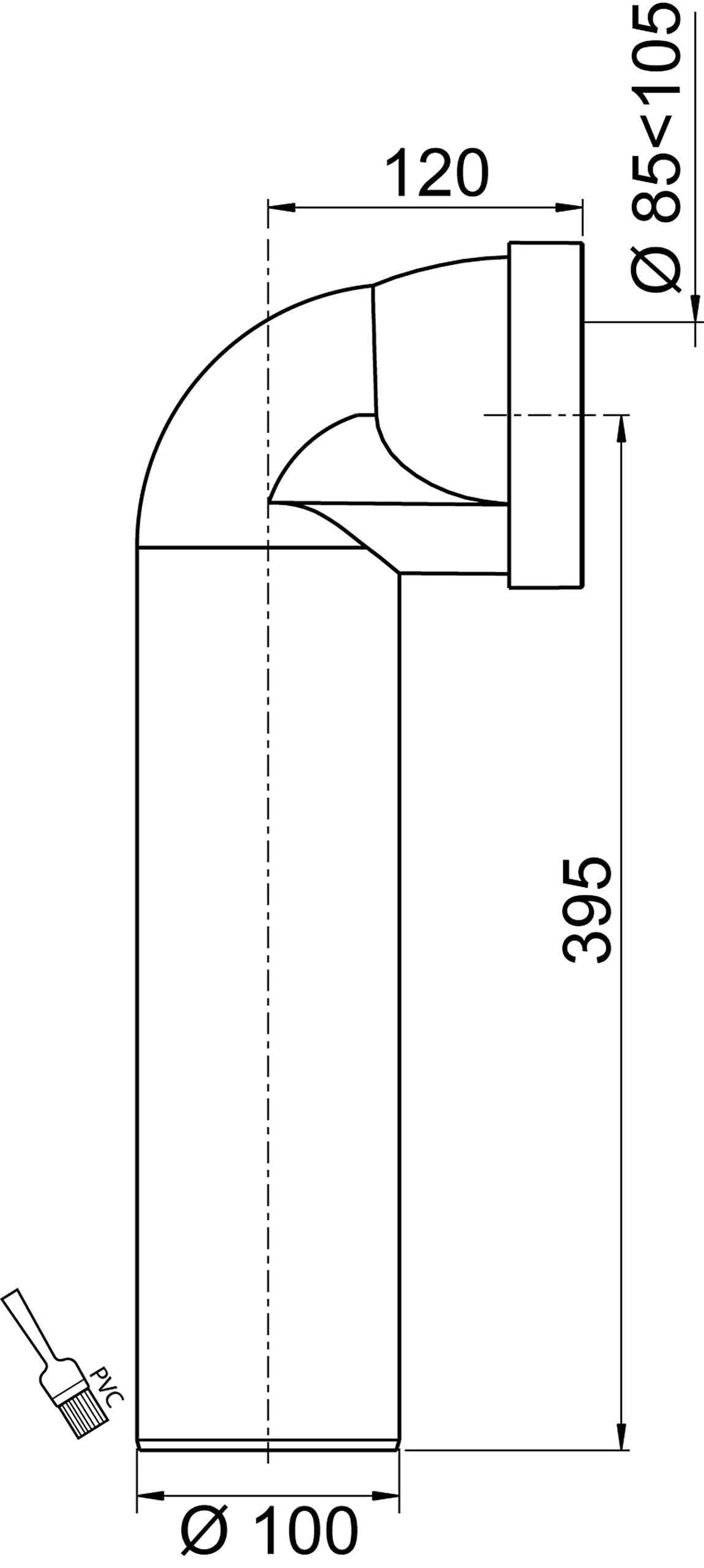 jardibric-pipe-wc-coud-e-400-mm-100-embo-ture-85-105 image 2